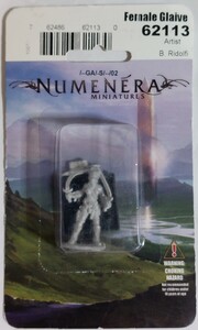 リーパー REAPER ファンタジー メタルフィギュア Female Glaive 未開封 TRPG NUMENERA FANTASY MINIATURE ミニチュア TRPG