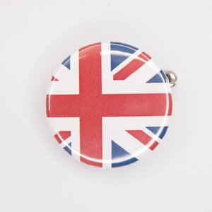 Button badge 25mm Union flag UKフラッグ 缶バッジ Vespa Lambretta ベスパ ランブレッタ 50S 100 ET3 GTR RALLY PX200E 160GS