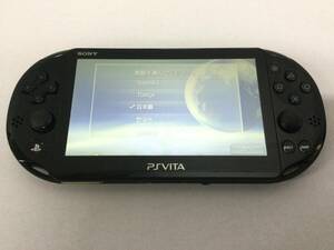 【F8875/60/0】ジャンク(クリーニング済)★PS VITA★PlayStation VITA★本体のみ★PCH-2000★ブラック★ソニー★SONY★