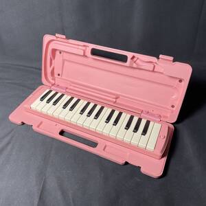 【現状品】 YAMAHA/ヤマハ PIANICA ピアニカ 鍵盤 ハーモニカ 32鍵 ピンク 