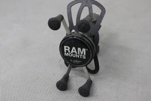 ラムマウント マウントセット RAM MOUNTS Xグリップ ブラック 10mm ミラー穴取付 即決