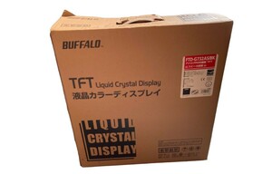 未使用!　BUFFALO／ バッファロー 液晶カラーディスプレイ モニター　 FTD-G732AS/BK　 アナログRGB接続 TFT スピーカー搭載