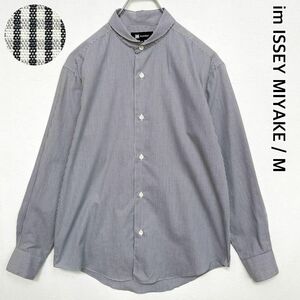 ISSEY MIYAKE　イッセイミヤケ　90s　ハミルトン期　長袖シャツ　チェック柄　メンズ　Mサイズ