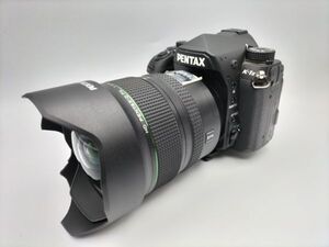 U442 1円～ ジャンク品 ペンタックス PENTAX K-1 Ⅱ レンズ付き/FA.1：2.8 15-30mm.ED デジタル 一眼レフ カメラ ブラック