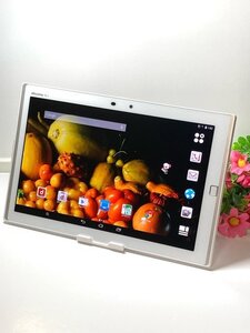 美品 docomo ARROWS Tab F-03G ホワイト 10.5型 富士通 タブレット本体 Y114