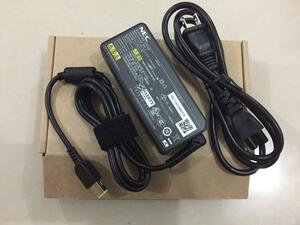 複数在庫　新品 NEC LaVie NS350/AAW PC-NS350AAW NS350/BAB PC-NS350BAB 電源 ACアダプター 65W 充電器 ACコード付属