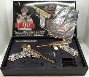 限定商品 東京マルイ BIOHAZARD -CODE:Veronica- アシュフォード ゴールド ルガー ソフトエアーハンドガン 2001 ★即決★未使用