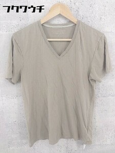 ◇ BANANA REPUBLIC バナナリパブリック Vネック 半袖 Tシャツ カットソー サイズＭ ブラウン系 レディース