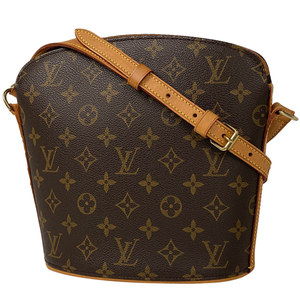 【在庫一掃】 ルイ・ヴィトン Louis Vuitton ドルーオ 斜め掛け ショルダーバッグ モノグラム ブラウン M51290 レディース 【中古】