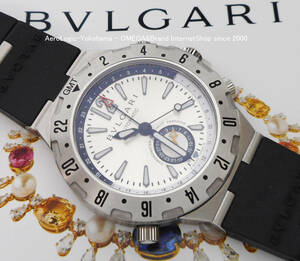 ■即決！未使用品◆本物ブルガリ/ディアゴノ/プロフェッショナル(BVLGARI/GMT40C5SVD)