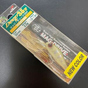 未使用品 ジップベイツ リッジ ディープ 35F アルビノフィッシュ Zipbaits Rigge Deep 35F / 4010100