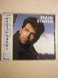 『David Foster/David Foster(1986)』(1986年発売,32XD-499,廃盤,国内盤帯付,日本語解説付,St. Elmo’s Fire,Color Purple,The Best Of Me)