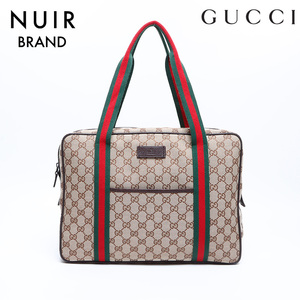 グッチ GUCCI ショルダーバッグ GGキャンバス シェリーライン　 ベージュ