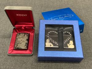 R15d2 ZIPPO ジッポー スーパー海物語 in 地中海 No.013 08年製 & プレミアム 限定品 115/200 06年製 Super Sea Story