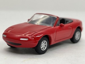 ■★サークルＫサンクス　MAZDA（マツダ） ミニカーコレクション　EUNOS ROADSTER (NA6CE)（1/100）（レッド/KYOSHO） 