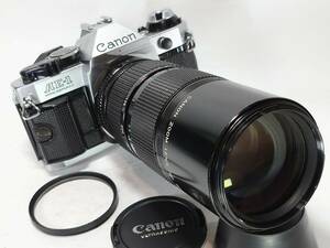 ★極上美品/動作確認済★ Canon キャノン AE-1 プログラム-1 シルバー（レンズセット）人気のキャノンの名機AE-1+Pをお探しの方に！#2632