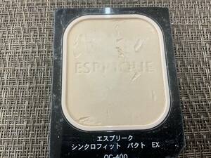 コーセー エスプリーク シンクロ フィット パクト EX パウダー ファンデーション オークル 400 送料140円から 現品限り