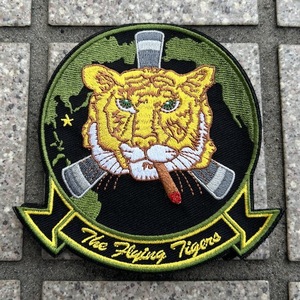 米軍　オスプレイ フライングタイガー　ベルクロ　ワッペン THE FLYING TIGERS