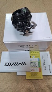 DAIWA ダイワカウンターリール　ティエラAIC150H-DH右ハンドル　ボディのみ美品！イカメタル、オモリグ