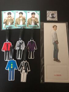 ★SHINee WORLD 2017 FIVE ラゲッジタグ キーセット 缶バッジ じゃんけんカード the SAEM ノベルティー★