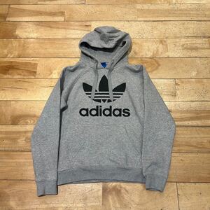 ★adidas originals/アディダス/スウェットパーカー/パーカー/裏起毛/トレフォイル/ロゴ/スポーツ/メンズ/XSサイズ