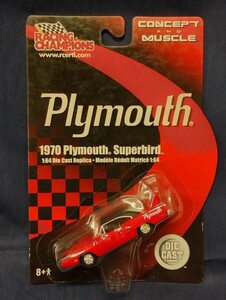 レーシングチャンピオンズ 1/64 70年型 プリムス ロードランナー スーパー バード Racing Champions Plymouth Road Runner Super Bird