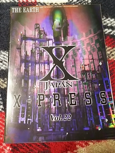 X JAPAN FC会報「X PRESS」Vol.22/YOSHIKI TOSHI Toshl HIDE PATA TAIJI HEATH SUGIZO エックスジャパン YOSHIKITTY ヨシキティ Tシャツ