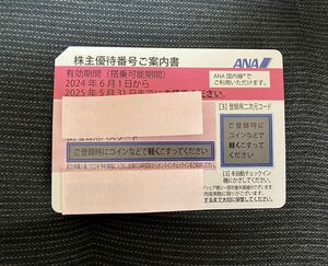 ★ ANA 株主優待券（最新）2025年5月31日まで 送料無料 ★
