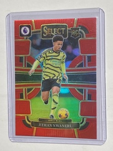 2023-24 Panini Select Premier League Red Ethan Nwaneri RC イーサン・ヌワネリ ルーキー