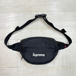 18aw 2018 Supreme シュプリーム Waist Bag ウエスト バッグ BOX LOGO ボックス ロゴ BLACk ブラック 611