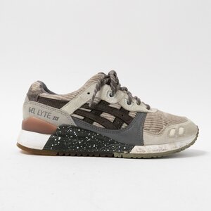 【1円スタート】 ASICS × emmi アシックス × エミ 1193A149 GEL-LYTE3 ゲル ライト コーデュロイ スエード スニーカー US4.5 23cm