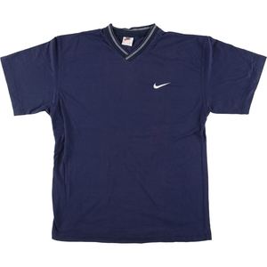 古着 90年代 ナイキ NIKE VネックTシャツ メンズXL ヴィンテージ /eaa448946 【SS2409_30%】