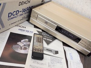 ▲DENON DCD-1650GL CDプレーヤー リモコン・説明書付属 デノン Special Limited Edition▲