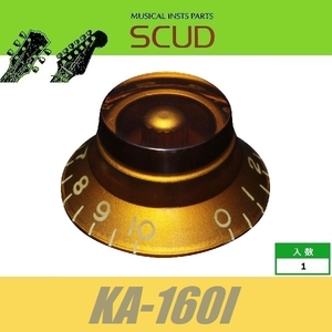 SCUD KA-160I　ハットノブ　インチ　アンバー　AMB　ポットノブ　スカッド