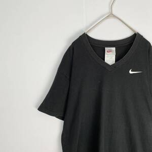 ナイキ　半袖Tシャツ　黒　Lサイズ　大きめ　ストリート　古着お洒落