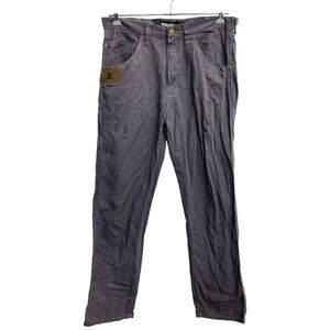 Wrangler ワークパンツ W34 ラングラー グレー コットン 古着卸 アメリカ仕入 2409-83