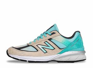 YCMC New Balance 990V5 Taxmas "Beige/Aqua" 26.5cm M990EZ5