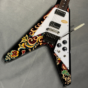 Epiphone Jimi Hendrix Love Drops Flying V Ebony エピフォン フライングV ジミ・ヘンドリックス