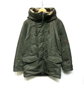 名作 16AW WTAPS N3-B フライトジャケット 162GWDT-JKM05 JACKET NYLON TWILL オリーブ サイズS フェイクファー 中綿