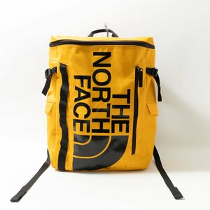 【1円スタート】THE NORTH FACE ザノースフェイス リュックサック 肩掛け イエロー ファスナー開閉式 ユニセックス アウトドア 鞄 かばん