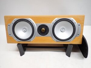 MONITOR AUDIO SILVER RS LCR 動作品 モニターオーディオ 2ウェイ センタースピーカー スタンド付 ∩ 70D5A-7