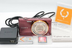 同梱歓迎【良品/動作品】SONY ソニー CYBER-SHOT DSC-WX100 (SDカード、バッテリー、充電器付）#5141