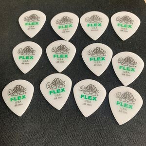 12枚セット JIM DUNLOP FLEX Jazz3 XL Tortex Flex Jazz III XL 466 0.88mm ギター ピック×12枚 ジムダンロップ 送料無料 