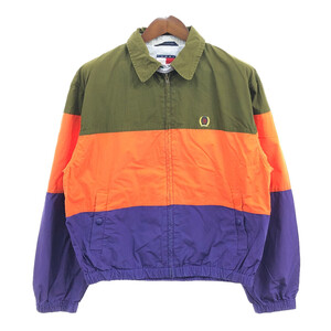 90年代 TOMMY HILFIGER トミーヒルフィガー コットン スイングトップ マルチカラー (メンズ M) Q4407