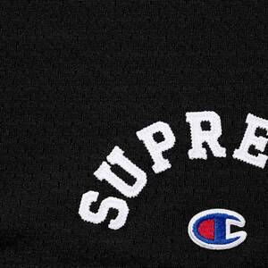 【新品未着用】Supreme Champion Mesh Short Black L 24SS 国内正規品付属品完備 チャンピオンハーパンアーチロゴボックスロゴboxlogonike