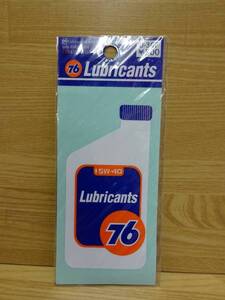 ★ワコー★76Lubricants★ステッカー★未使用★2