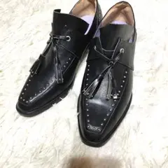 アメリヴィンテージ STUDS TASSEL LOAFER Lサイズ ブラック