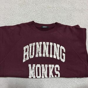 23aw UNDERCOVER RUNNING MONKS スウェット パーカー　ボルドー　XL 4 アンダーカバー　アーカイブ　