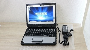 ★良品！Panasonic TOUGHBOOK CF-20E5193VJ(Corei5-7Y57/4GB/SSD128GB/10.1型/Win10/LTE)★W22