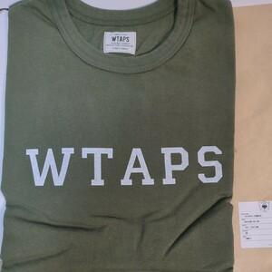 新品 Wtaps DESIGN SS TEE olive WTAPS ダブルタップス